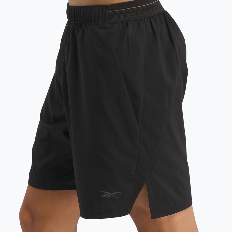 Pantaloni scurți de antrenament Reebok Speed 4.0 pentru bărbați, negri 4