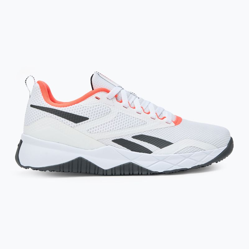 Încălțăminte de antrenament pentru bărbați Reebok NFX cloud white/core black/orange flare 2