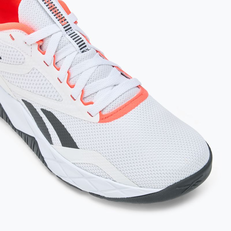 Încălțăminte de antrenament pentru bărbați Reebok NFX cloud white/core black/orange flare 7