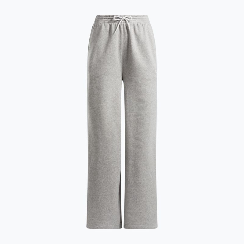 Pantaloni pentru femei Reebok Identity Small Logo Fleece WIde Leg medium grey heather 4