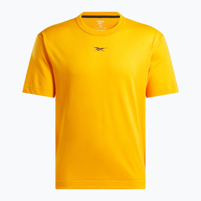 Tricou de antrenament pentru bărbați Reebok Atlethe Hype Tee electric amber 6