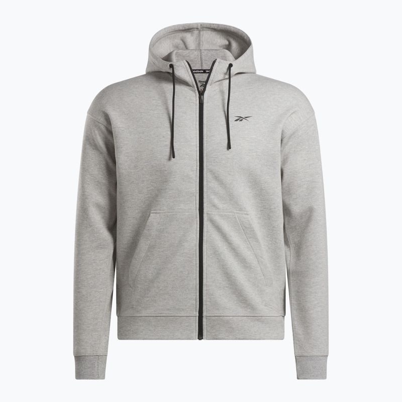 Bluză pentru bărbați Reebok Athlete Full Zip medium grey heather 4