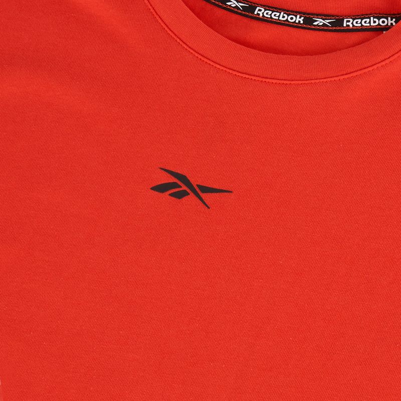 Tricou de antrenament pentru bărbați Reebok Atlethe Tee energy red 3