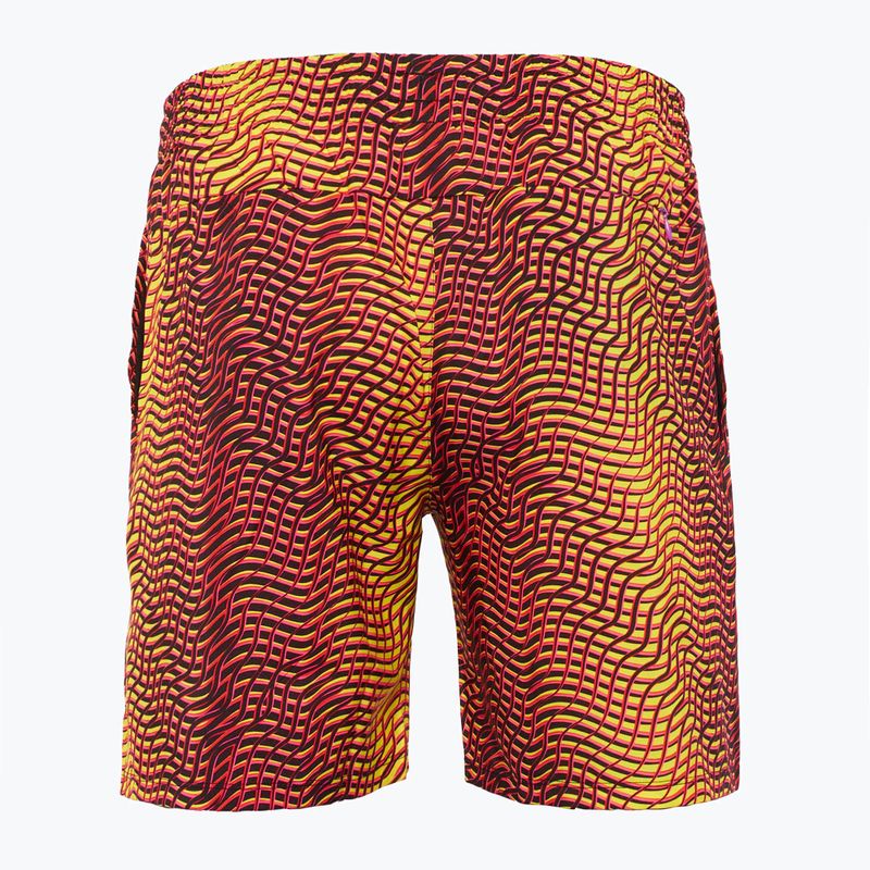 Pantaloni scurți de antrenament pentru bărbați Reebok Athlete Hype Color Pop electric yellow 2