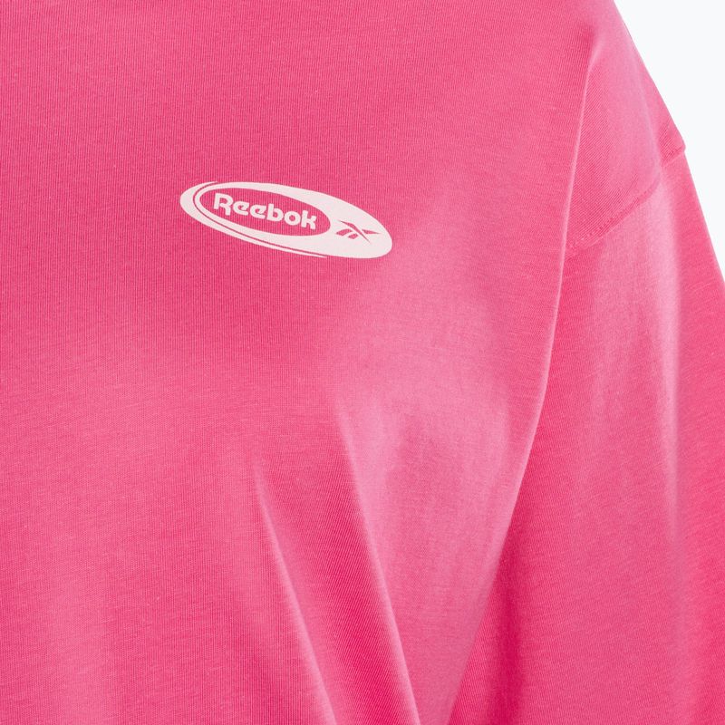 Tricou de antrenament pentru femei  Reebok Ide Brand Proud Tee true pink 3