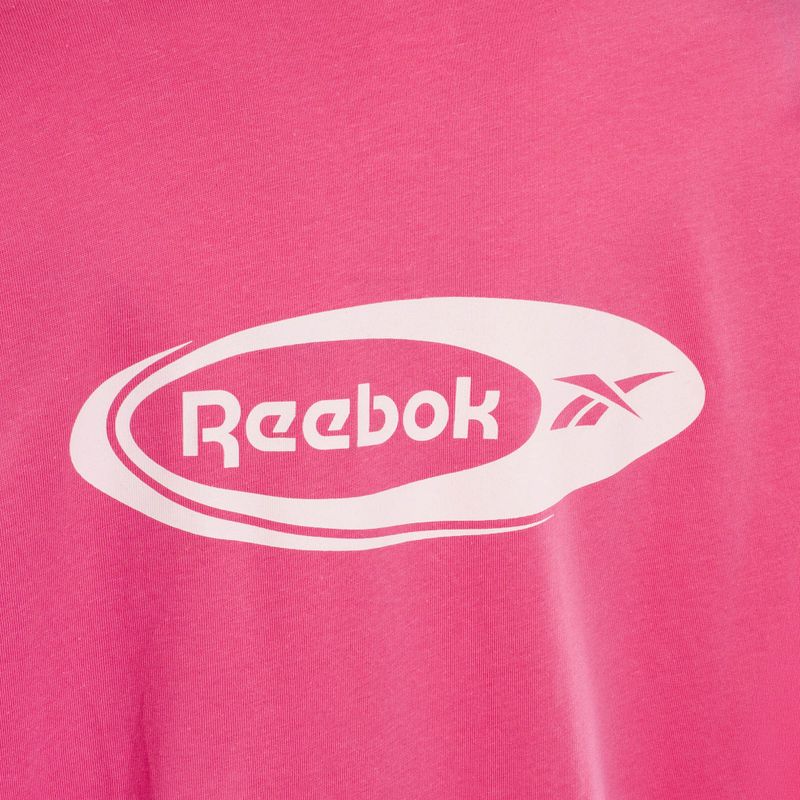 Tricou de antrenament pentru femei  Reebok Ide Brand Proud Tee true pink 4