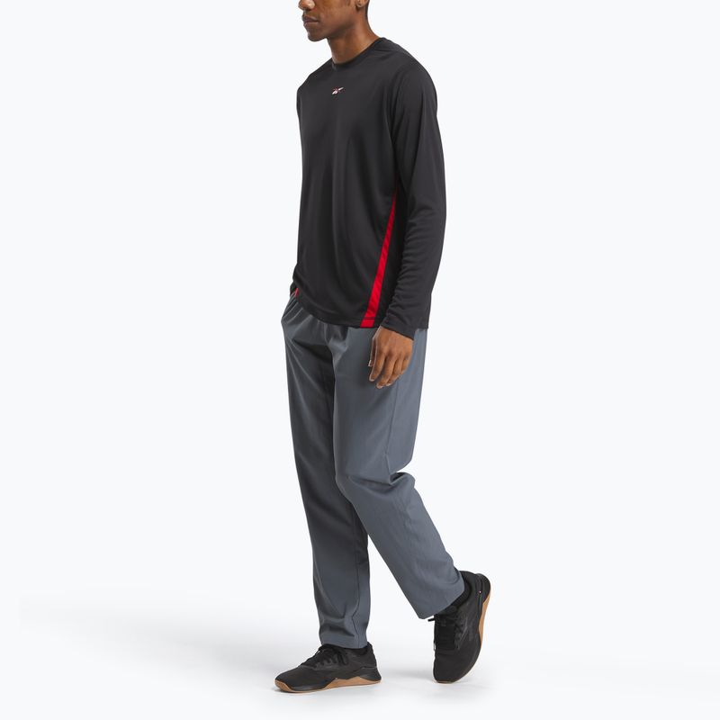 Longsleeve de antrenament pentru bărbați Reebok Id Train Energy Tech Tee black 2