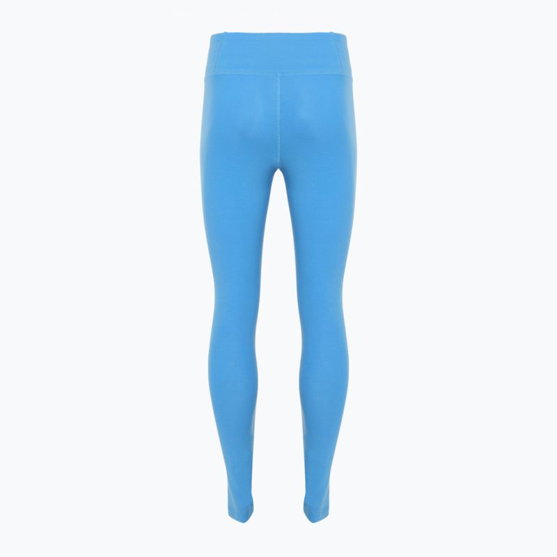 Colanți pentru femei Reebok Identity Big Logo Cotton recovery blue 2