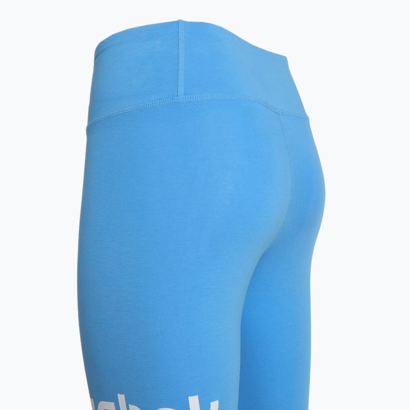 Colanți pentru femei Reebok Identity Big Logo Cotton recovery blue 3
