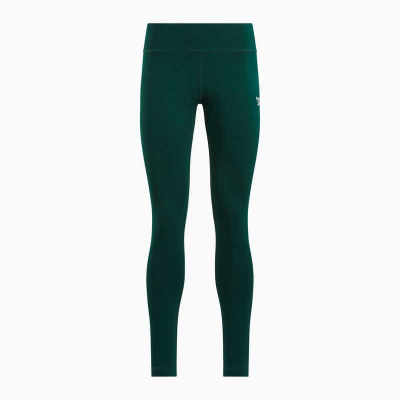 Colanți pentru femei Reebok Identity Small Logo Cotton collegiate green 4
