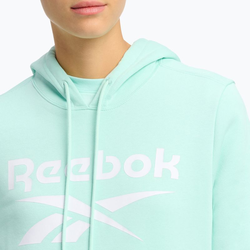 Tricou pentru femei Reebok Identity Big Logo Fleece glitch aqua 4