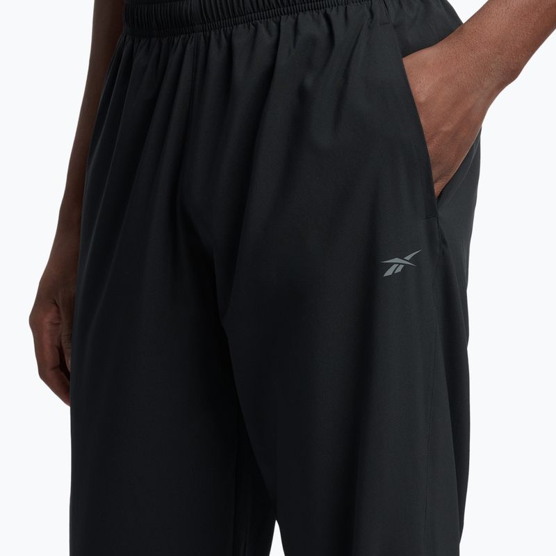 Pantaloni de antrenament pentru bărbați Reebok ID Train Woven negru 4