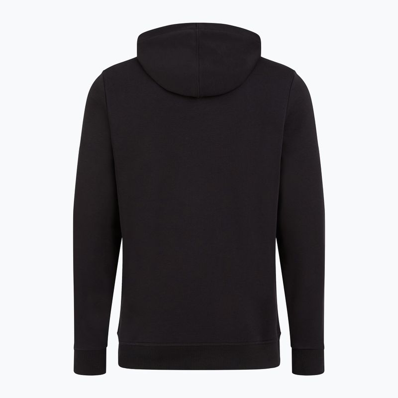 Hanorac pentru bărbați Reebok Identity Big Logo FT Hoodie black/white/vector red 2