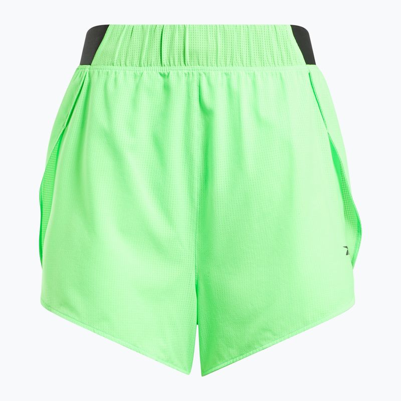 Pantaloni scurți de antrenament pentru femei Reebok Speed solar lime 4