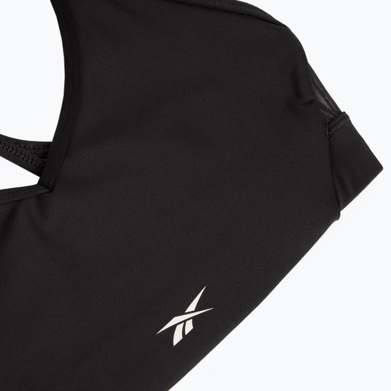 Sutien de antrenament Reebok Lux Low Impact Bra black 2