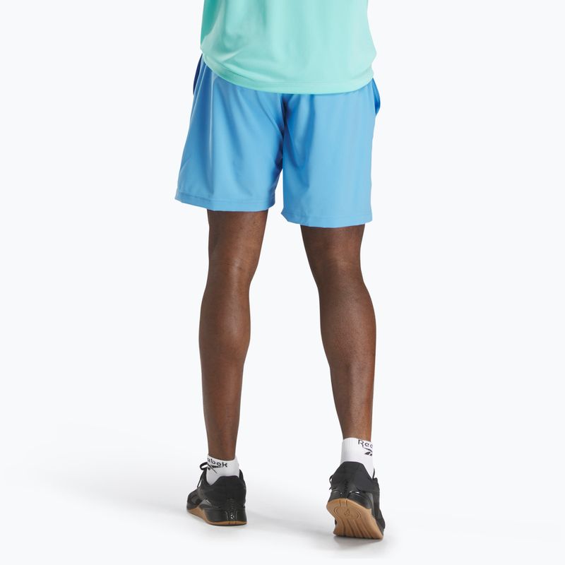 Pantaloni scurți de antrenament pentru bărbați Reebok Wor Woven recovery blue 2