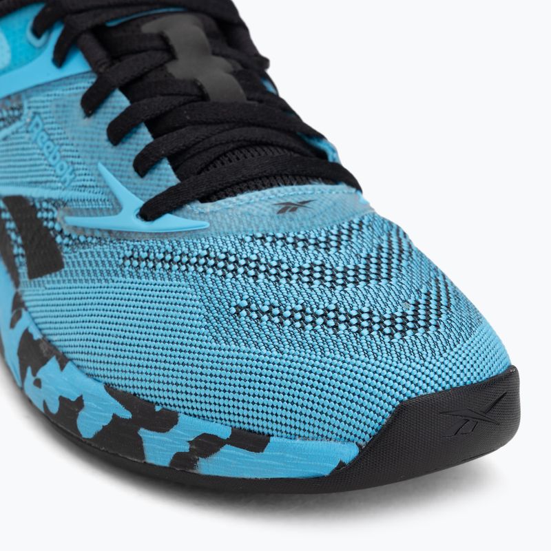Încălțăminte de antrenament Reebok Nano X5 ftwr white/black/future cyan 7