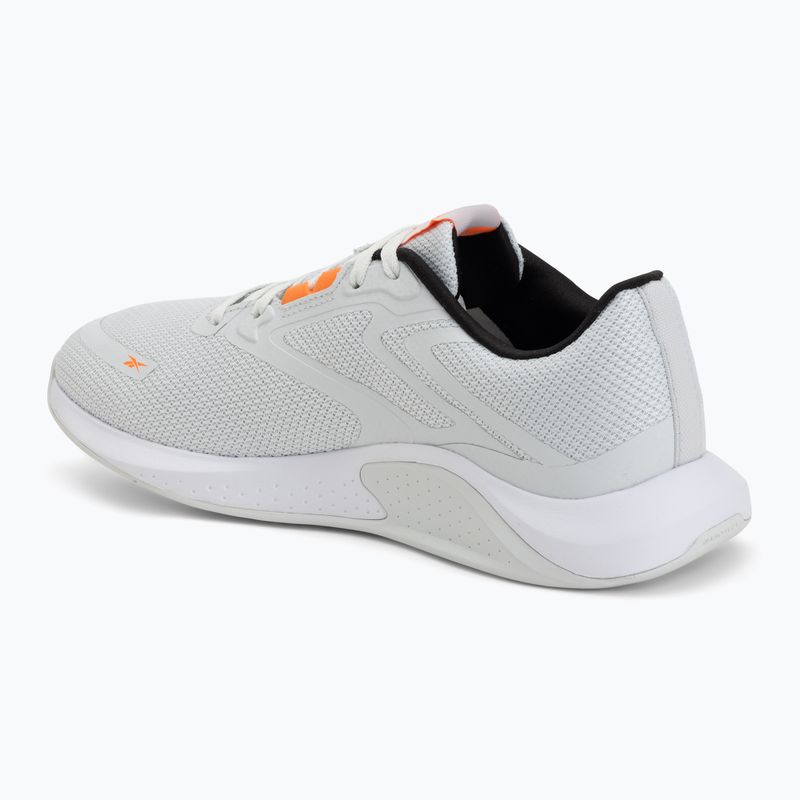 Încălțăminte de antrenament pentru bărbați Reebok Nanoflex Tr 3 grey/black/atomic tangerine 3