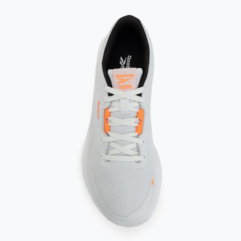 Încălțăminte de antrenament pentru bărbați Reebok Nanoflex Tr 3 grey/black/atomic tangerine 5