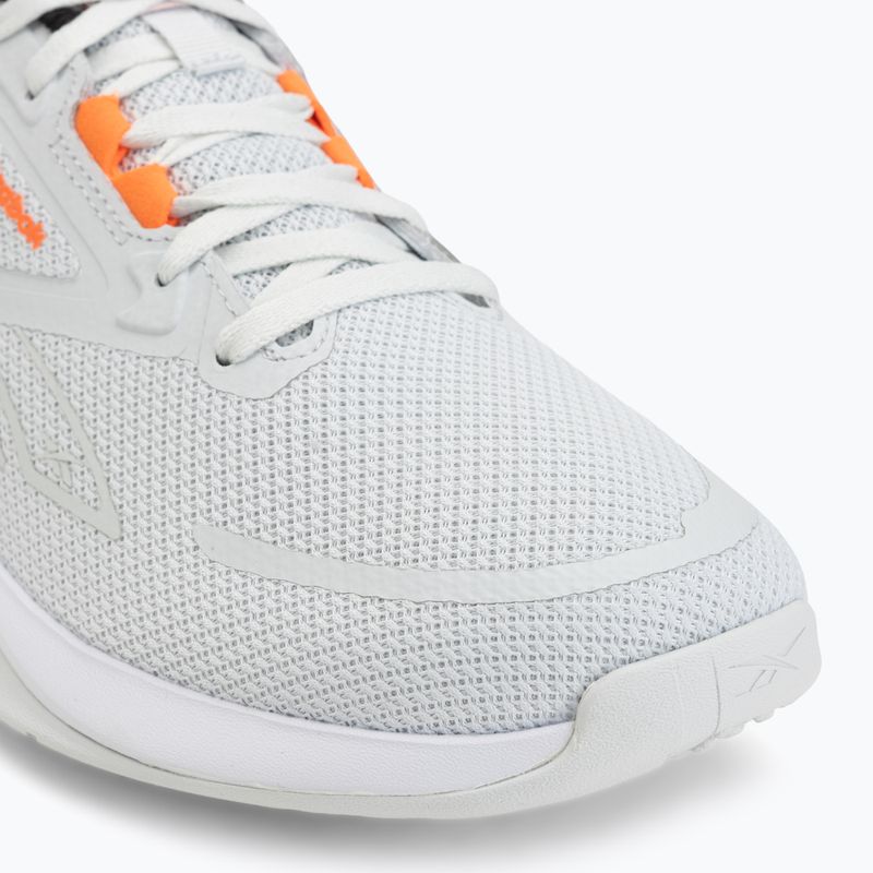 Încălțăminte de antrenament pentru bărbați Reebok Nanoflex Tr 3 grey/black/atomic tangerine 7