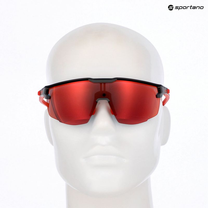 Ochelari de soare Julbo Ultimate Spectron matt black/red/multilayer red 5