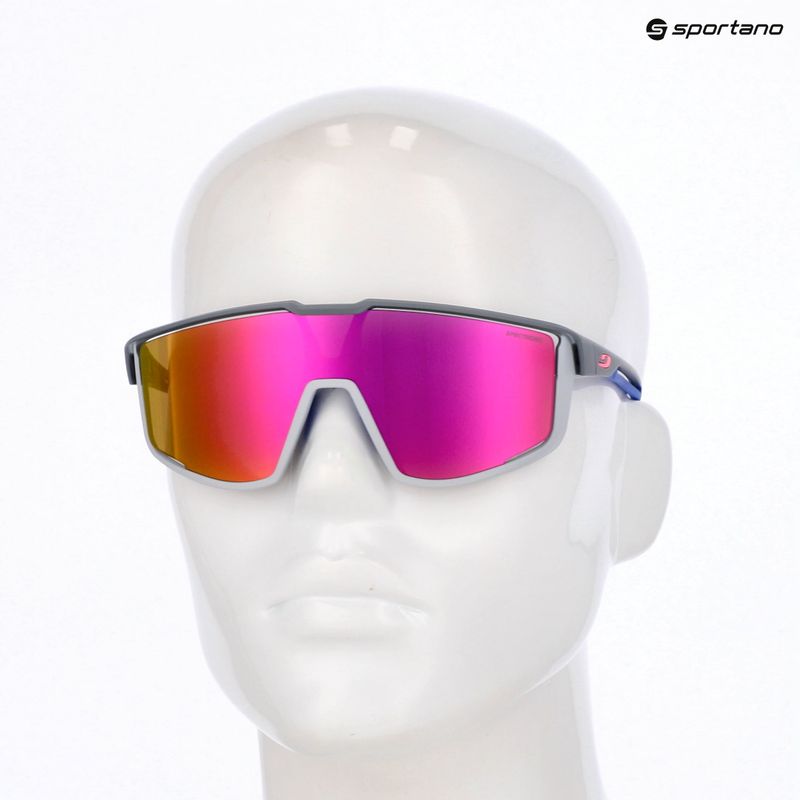 Ochelari de soare Julbo Fury Spectron matt dark gray/gray/ blue/multilayer pink 7