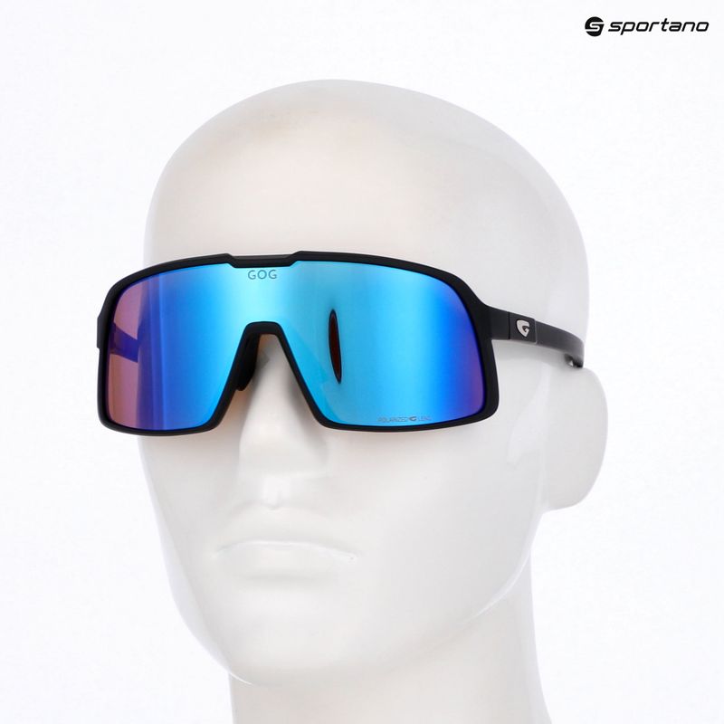 Ochelari de soare GOG Kari matt black/reflex white/blue 5