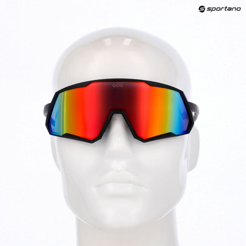 Ochelari de soare GOG Tove matt black/reflex black/red 5