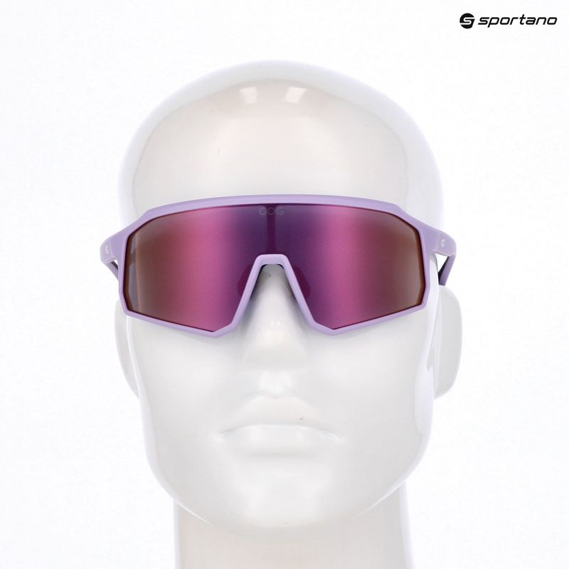 Ochelari de soare GOG Bingo matt violet/black/reflex pink 9