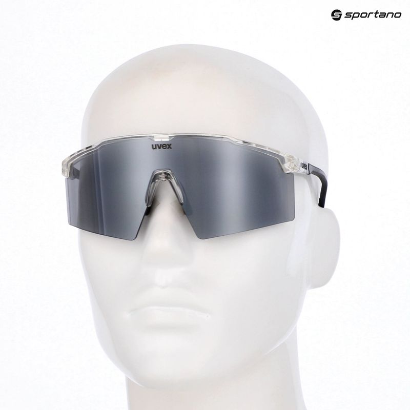 Ochelari de soare UVEX Flowline clear/mirror silver 7