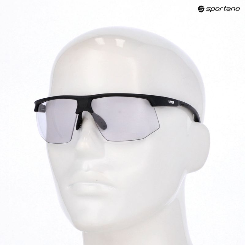 Ochelari de soare UVEX Aerios V black matt/smoke 7