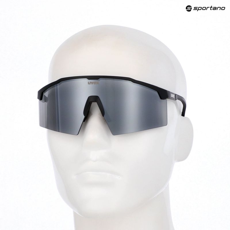 Ochelari de soare UVEX Flowline black matt/mirror silver 7