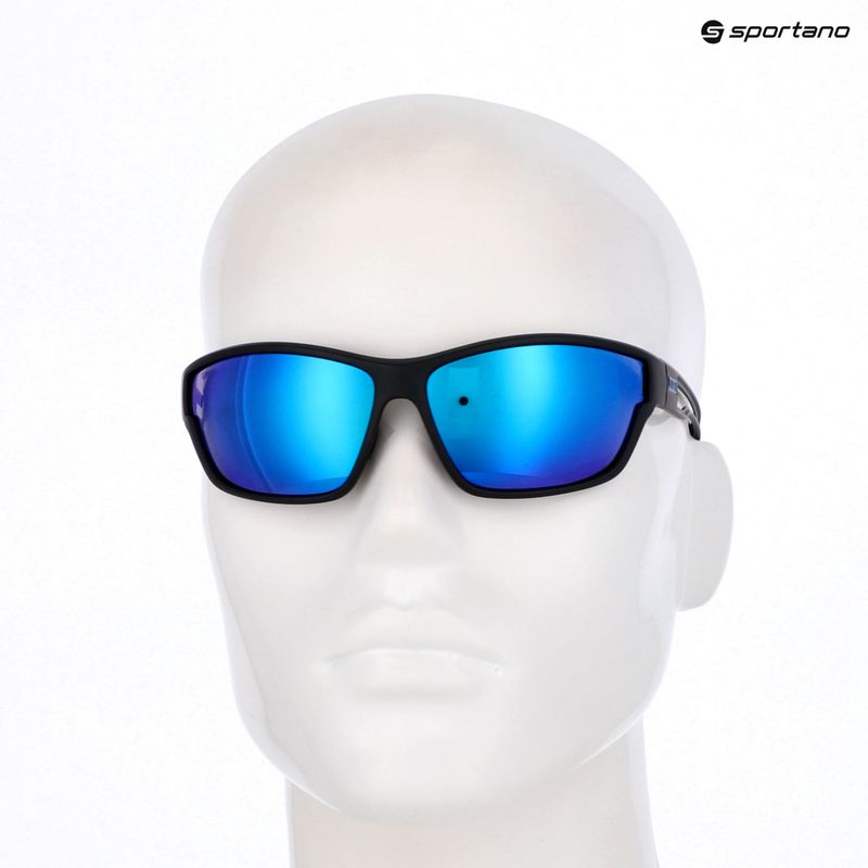 Ochelari de soare UVEX Sportstyle 806 black matt/mirror blue 7