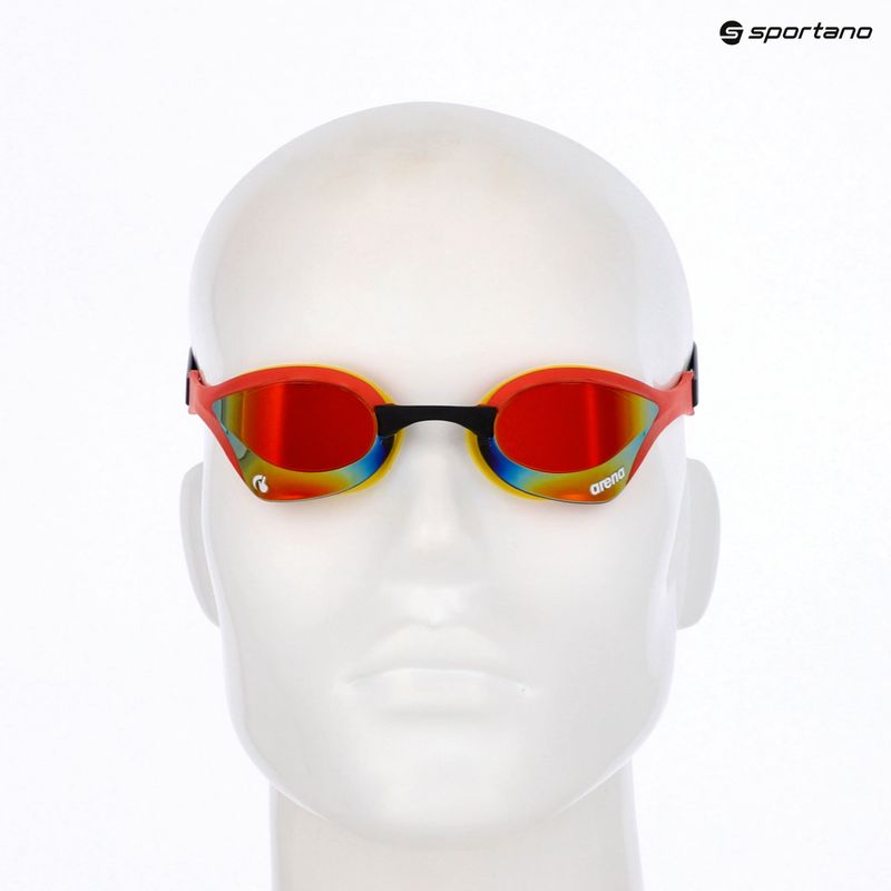 Ochelari de înot arena Cobra Ultra Swipe Mirror gold/red 7