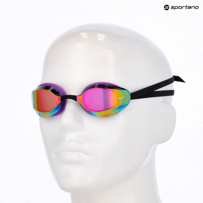 Ochelari de înot Nike Valiant Mirrored midnight navy 3