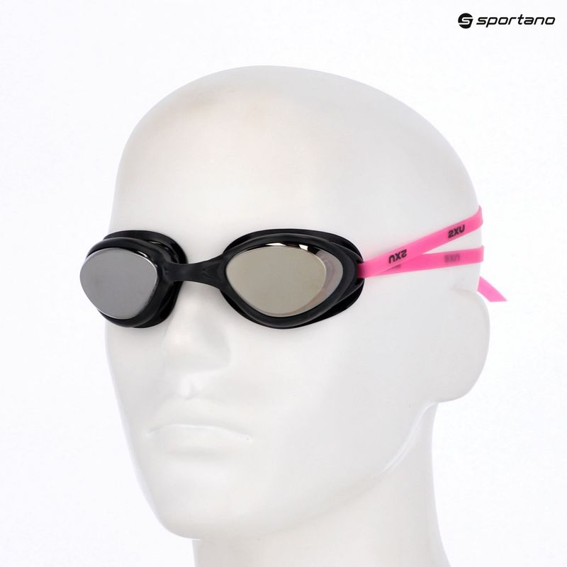 Ochelari de înot 2XU Propel Swim punk pink/mirror 8