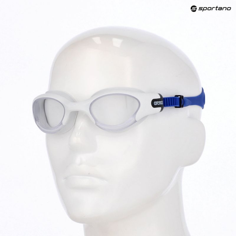 Ochelari înot arena The One Plus clear/white/blue 10