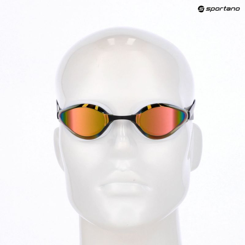 Ochelari de înot arena Python Mirror copper/white 3