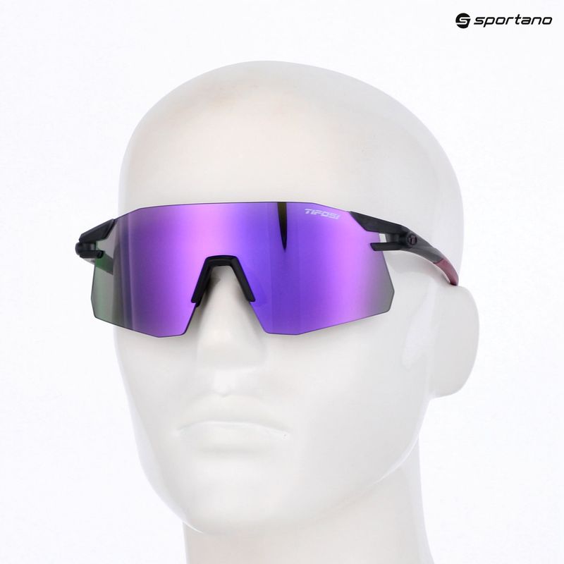 Ochelari de soare Tifosi Moab XC Clarion satin vapor/clarion deep purple/ac red/clear 10