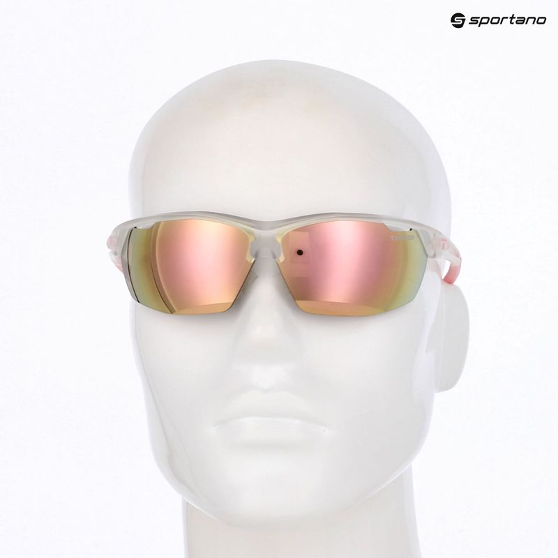 Ochelari de soare Tifosi Navar satin clear/pink mirror ar 9