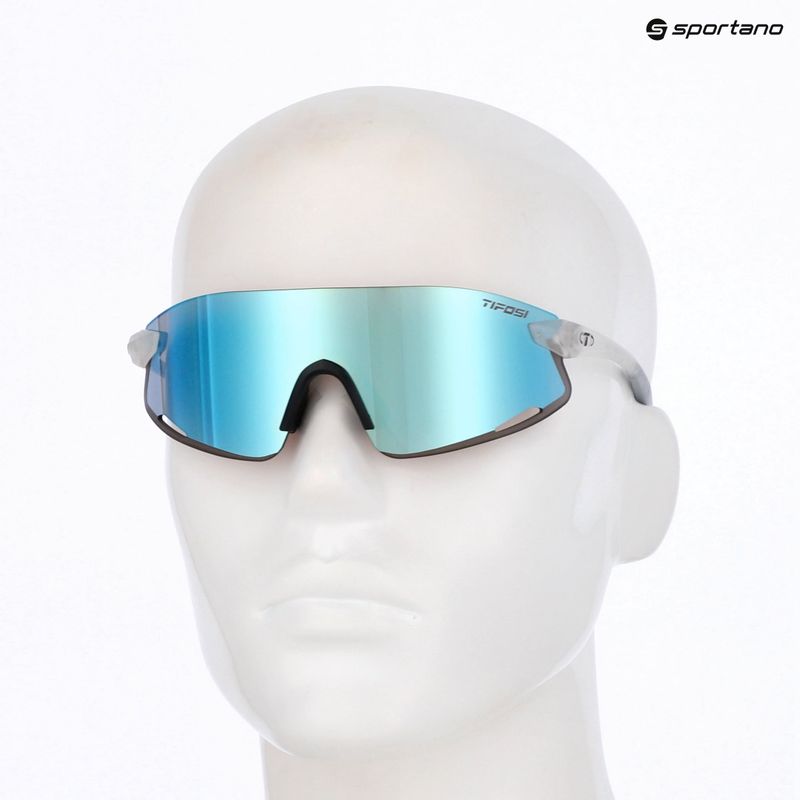 Ochelari de soare Tifosi Vogel XC satin clear/sky blue mirror 5
