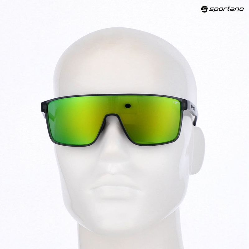Ochelari de soare Tifosi Sanctum Polarized crystal smoke/green mirror polarized 5