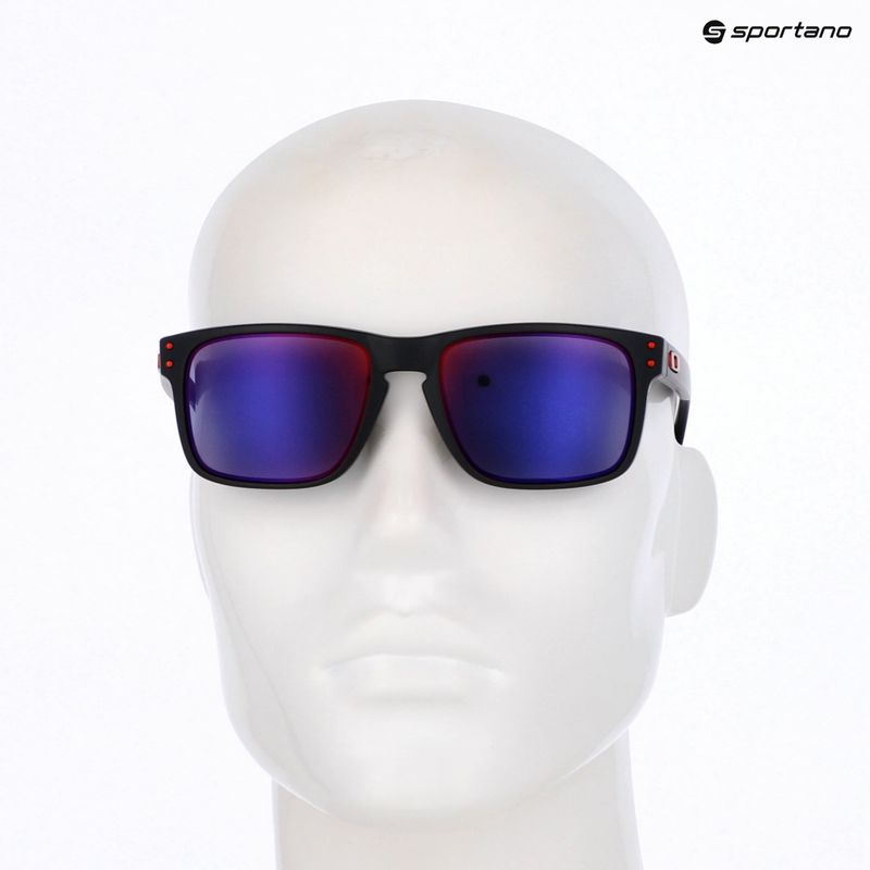 Ochelari de soare Oakley Holbrook matte black/positive red iridium 9