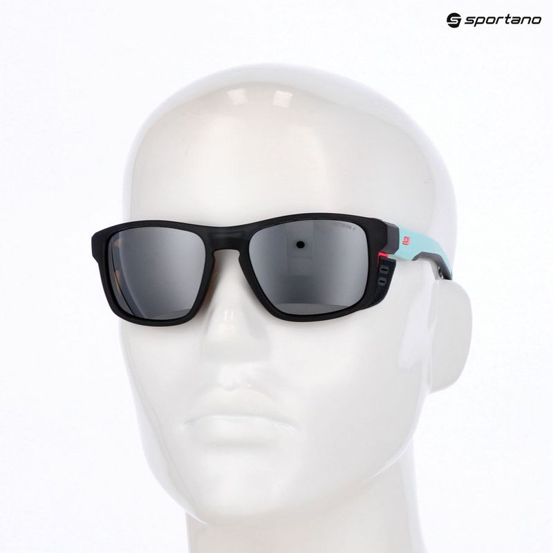 Ochelari de soare Julbo Shield M Spectron translucent black/light blue/pink 9