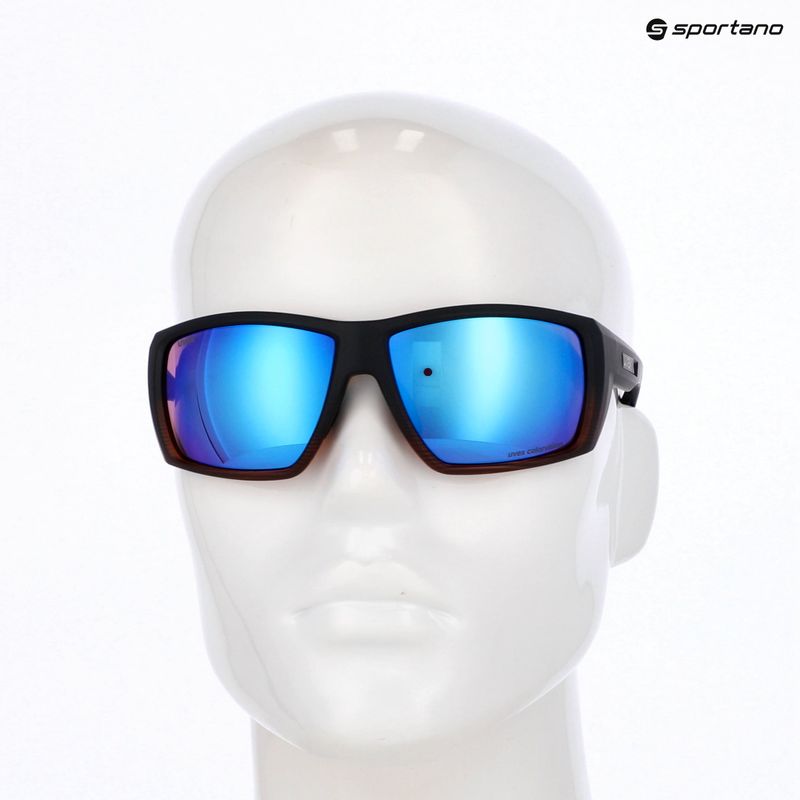 Ochelari de soare UVEX Mtn Venture CV black demi matt/mirror blue 6