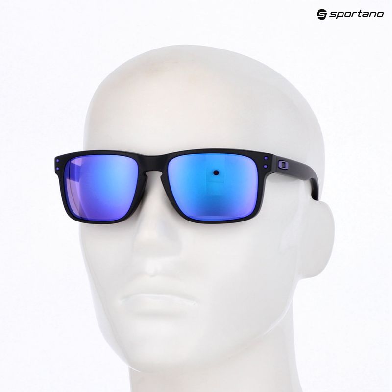 Ochelari de soare Oakley Holbrook matte black/prizm violet 13