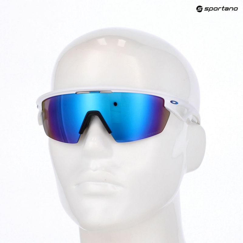 Ochelari de soare Oakley Sphaera matte white/prizm sapphire polarized 9