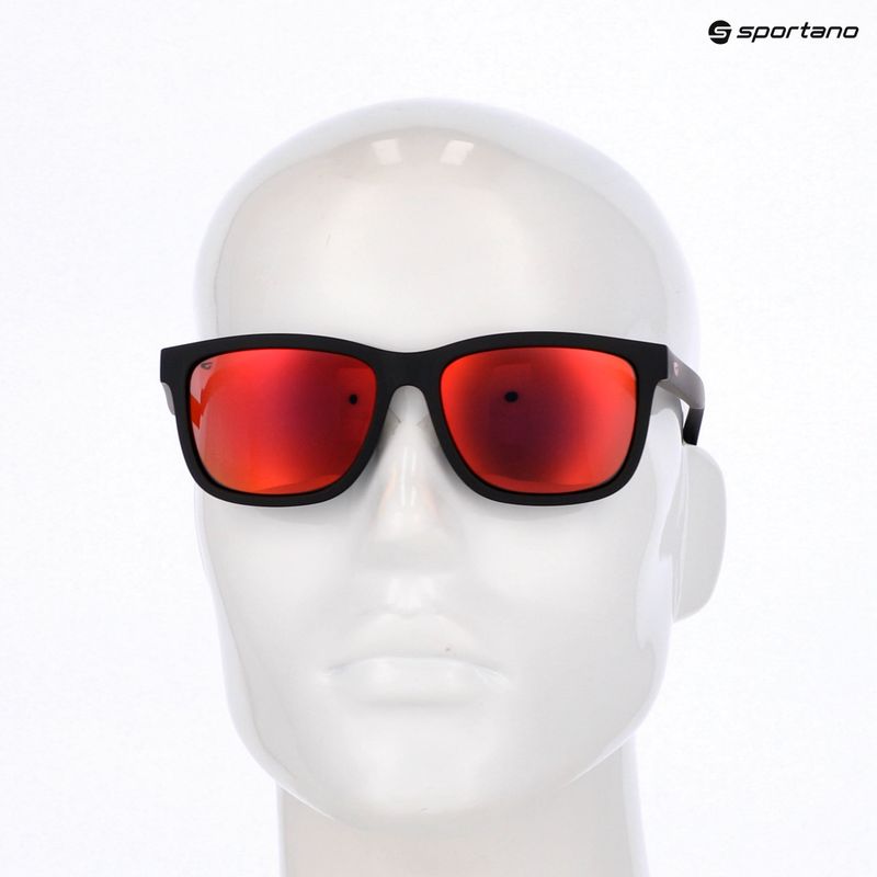 Ochelari de soare GOG Hawk matt black/red 5