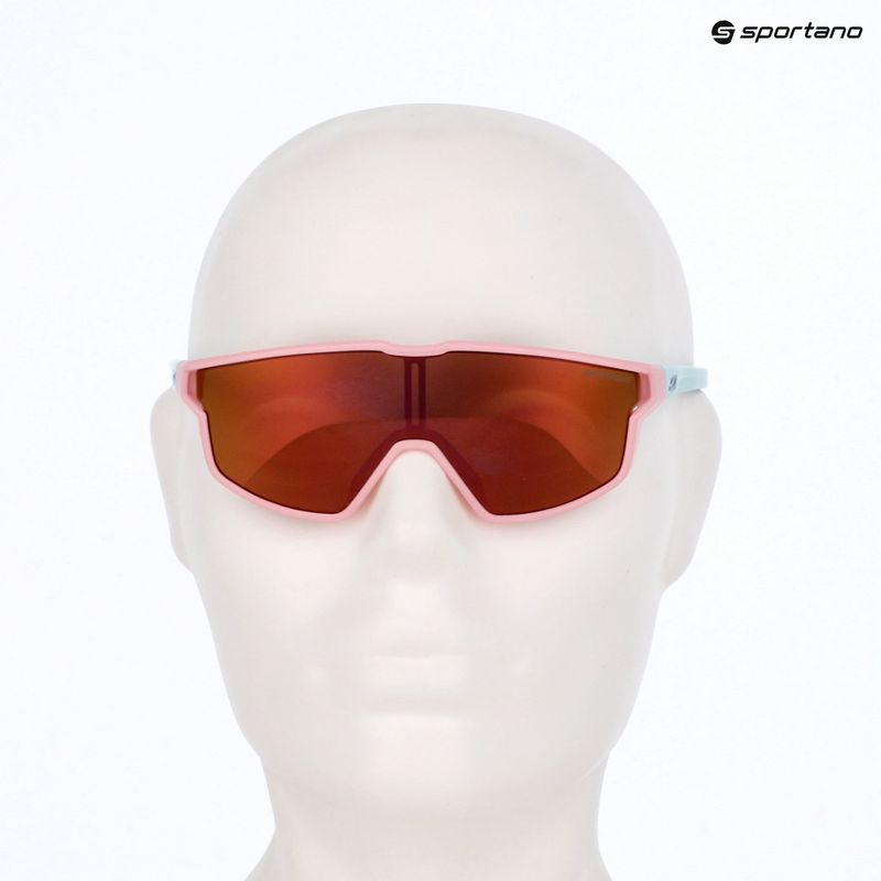 Ochelari de soare pentru copii Julbo Fury Mini Spectron matt pastel pink/pastel blue/pink flash 5