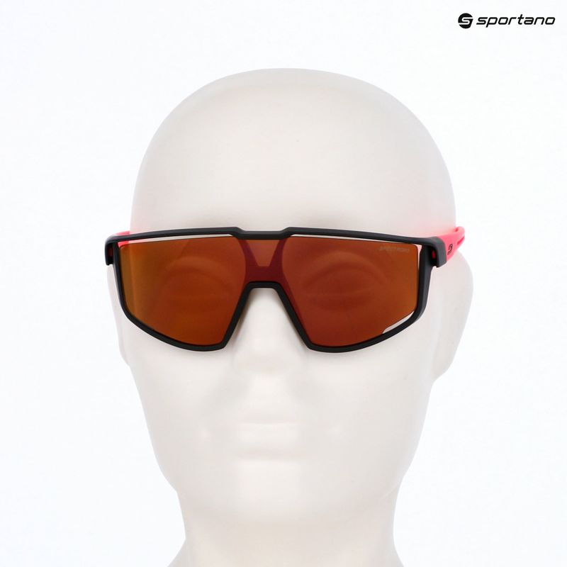 Ochelari de soare pentru copii Julbo Fury Junior Spectron matt black/pink/pink flash 5